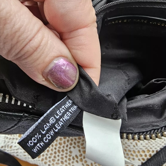 Marc Jacob's Crossbody Black Two Tone Hardware  purse - Picture 8 of 16